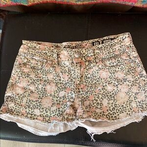 Miss Me Leopard Print Women's Shorts 27